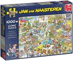 Jan van Haasteren - De Vakantiebeurs Puzzel (1000 stukjes) |, Hobby en Vrije tijd, Nieuw, Verzenden