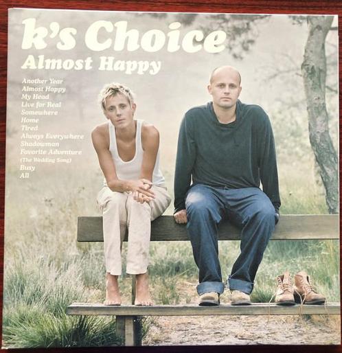 LP gebruikt - Ks Choice - Almost Happy First release Son..., Cd's en Dvd's, Vinyl | Rock, Zo goed als nieuw, Verzenden