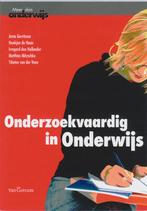 Onderzoekvaardig in onderwijs 9789023246299 Anna Gerritsma, Boeken, Studieboeken en Cursussen, Gelezen, Anna Gerritsma, Henkjan de Haan