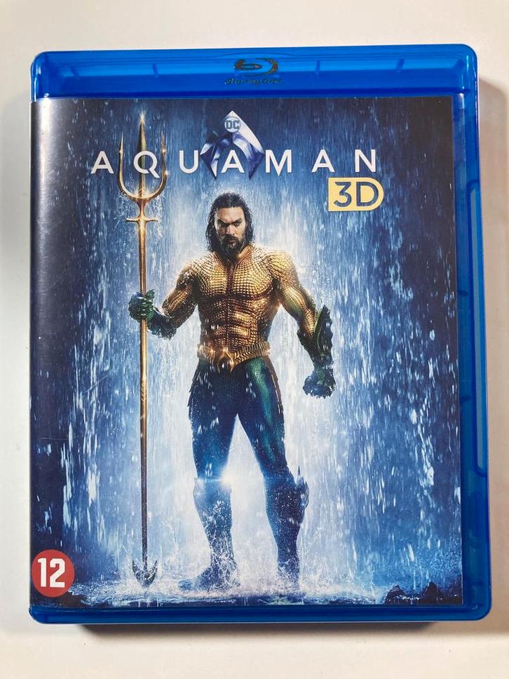 AQUAMAN (3D + 2D) (BLURAY), Cd's en Dvd's, Blu-ray, Gebruikt, Verzenden