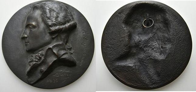 Bronze 1835 Kunstmedaille d´angers, Pierre Jean David 178.., Postzegels en Munten, Penningen en Medailles, Verzenden