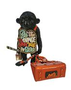 Lyssandre Saint York - Banksy hommage série Monkey  Hermes
