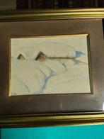 Felice Vellan (1889-1976) - Paesaggio innevato - NO RESERVE, Antiek en Kunst, Kunst | Schilderijen | Klassiek