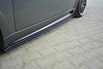 Zijskirts Mini Cooper R53 Maxton Design glans zwart beschikbaar voor biedingen
