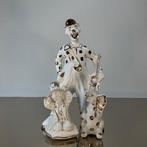 Capodimonte, Swarovski - Beeldje, met 24 karaat goud en