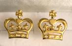 Een Franse Royal, paar 14-karaats gold filled, ROYAL CROWN,, Antiek en Kunst, Antiek | Goud en Zilver