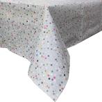 Tafelkleed Gecoat - 140 x 250 cm - Stippen Granito –