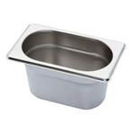 GGM Gastro | RVS GN bak 1/9 - Hoogte: 100mm | GBY19100, Verzenden