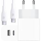 2-in-1 Snellader 20W met nieuwste generatie USB-C 3.1 gen2, Ophalen of Verzenden, Nieuw