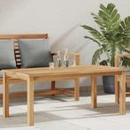 vidaXL Salontafel Bruin 110 x 55 x 45 cm Massief teakhout, Verzenden, Nieuw