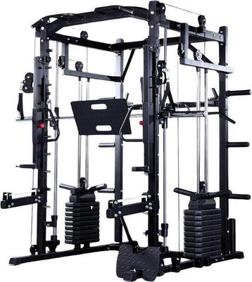 Fitness Power Rack: Squats Chest Pull Ups 160kg aan Weights! beschikbaar voor biedingen