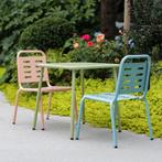 Kindertuinset Etroubles 3-delig tafel met 2 stoelen groen ro, Kinderen en Baby's, Verzenden, Nieuw