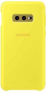 Samsung silicone cover - geel - voor Samsung Galaxy S10e, Nieuw, Ophalen of Verzenden