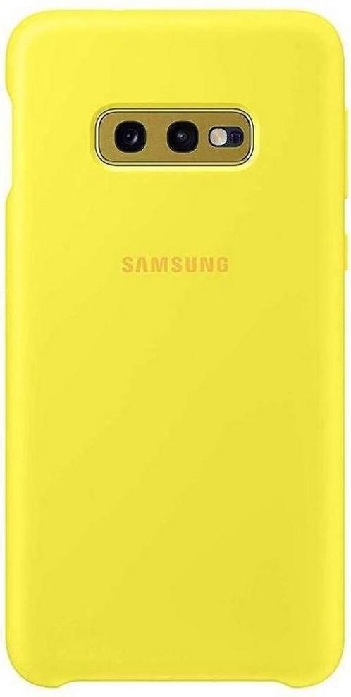 Samsung silicone cover - geel - voor Samsung Galaxy S10e, Telecommunicatie, Mobiele telefoons | Hoesjes en Frontjes | Overige merken