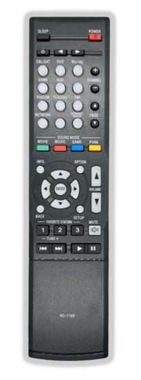 Alternatieve Denon RC-1169 afstandsbediening, Audio, Tv en Foto, Afstandsbedieningen, Verzenden