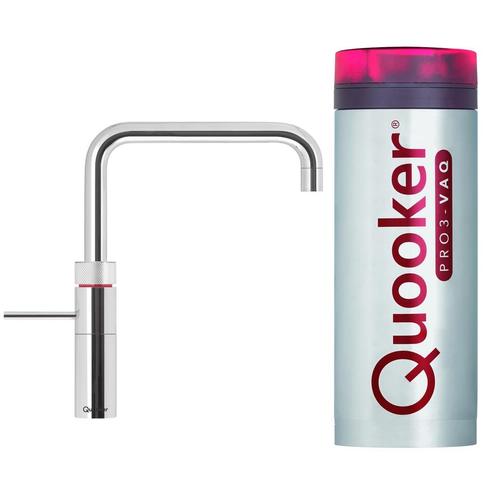 Quooker Fusion Square (keuze uit 3 boilers en 3 kleuren), Doe-het-zelf en Verbouw, Sanitair, Kraan, Nieuw, Ophalen of Verzenden