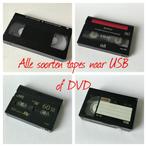 alle soorten videotapes op usb vanaf 4.95 -  ook super 8!, Film- of Videodigitalisatie