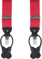 Bretel Zijde Rood S17A maat one size Heren, Verzenden, Nieuw, Suitable