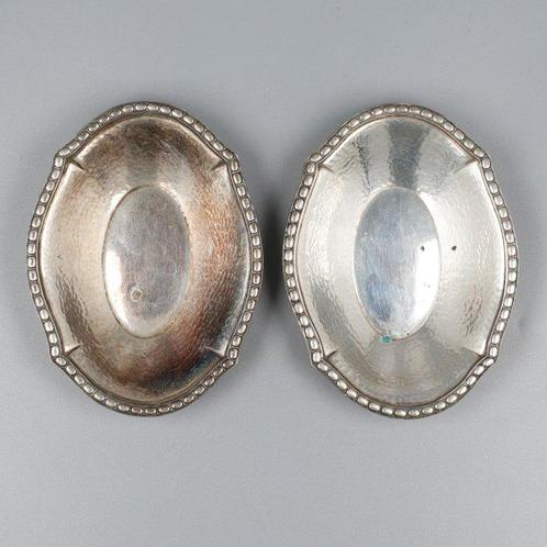 Pastilleschaaltjes Art-Deco - Schaal (2) - .833 zilver, Antiek en Kunst, Antiek | Goud en Zilver