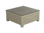 beach7 birdwood footstool tafel vierkant cloudy grey, Tuin en Terras, Wicker, Nieuw