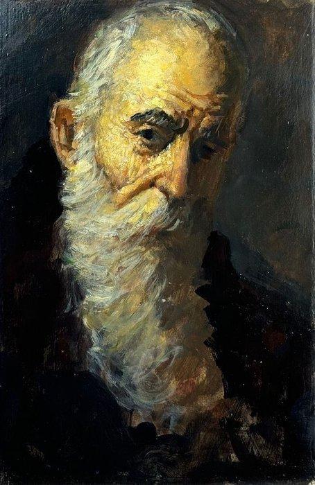 Europese school (XX) - European School (XX) - Portrait of an, Antiek en Kunst, Kunst | Schilderijen | Klassiek
