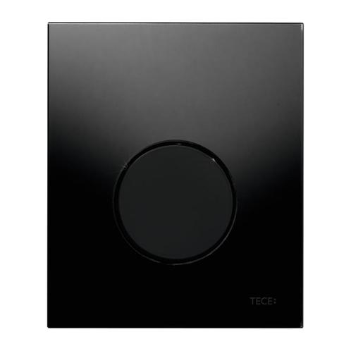 Urinoir Bedieningsplaat TECE Loop Glas Zwart 10,4x12,4 cm, Doe-het-zelf en Verbouw, Sanitair, Overige typen, Nieuw, Chroom, Ophalen of Verzenden
