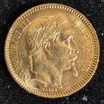 Frankrijk. Napoléon III. 20 Francs 1868 A, Postzegels en Munten