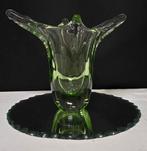 Val Saint Lambert - Vaas - Kristal, Antiek en Kunst, Antiek | Glas en Kristal