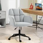 TRUUSK Draaistoel in Fluweel Look - Hoogte Verstelbaar - Met, Verzenden, Nieuw