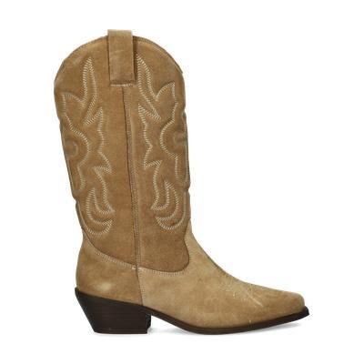 Nelson cowboylaarzen voor dames in het Beige, Kleding | Dames, Schoenen, Overige typen, Beige, Nieuw, Verzenden