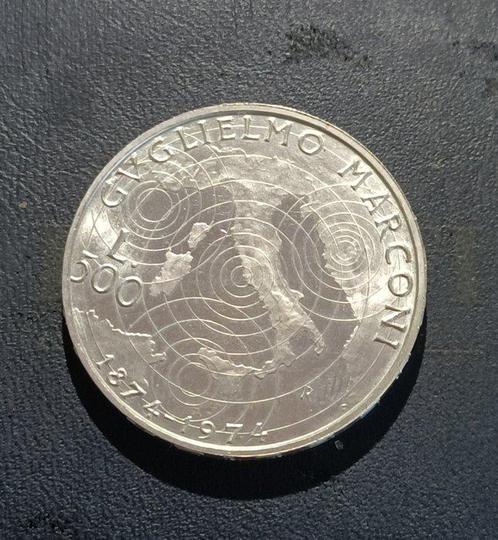 Italië. Lotto 7 monete in argento (5 + 200 + 500 Lire), Postzegels en Munten, Munten | Europa | Niet-Euromunten