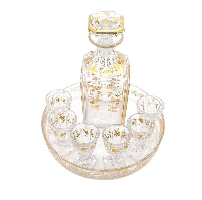 Drankservies (7) - Glas, Antiek en Kunst, Antiek | Glas en Kristal