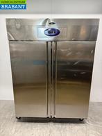 RVS Tefcold Dubbeldeurs Vriezer 1004 liter Verrijdbaar 230V, Ophalen of Verzenden, Gebruikt