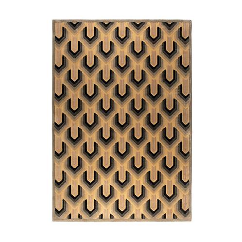 *WOONWINKEL* Dutchbone Lockhart Art Deco Vloerkleed 200x290, Huis en Inrichting, Woonaccessoires | Overige, Nieuw, Verzenden
