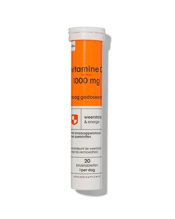 HEMA Vitamine C 1000mg hoog gedoseerd bruistablet - 20 stuks beschikbaar voor biedingen