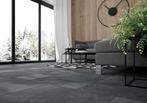 Vloertegel Stone Beton Antraciet Mat Betonlook 60x60, 60 cm of meer, Nieuw, Ophalen of Verzenden, 10 m² of meer