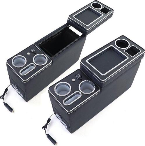 Luxe middenconsole met USB en LED, Auto diversen, Auto-accessoires, Ophalen of Verzenden