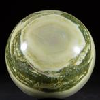 Sfera in Butter Jade Serpentino uit Zimbabwe. - Hoogte: 69