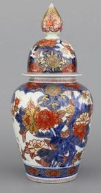 Imari vaas met deksel - Porselein - Japan - Meiji periode, Antiek en Kunst