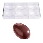 Chocolade Holvorm Chocolate World Glad Ei (3x) 81x54x30mm, Verzenden, Nieuw