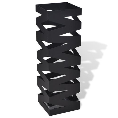 Stalen Parapluhouder Zwart | Tweedekansje | OP = OP, Huis en Inrichting, Woonaccessoires | Paraplubakken, Nieuw, Staal, Ophalen of Verzenden