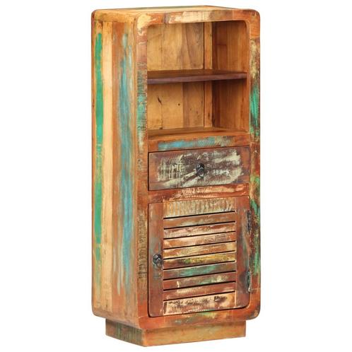 vidaXL Hoge kast 45x32x110 cm massief gerecycled hout, Huis en Inrichting, Kasten | Overige, Nieuw, Verzenden