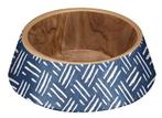 Tarhong Voerbak Hond Oasis Melamine Indigo Blauw, Verzenden, Nieuw