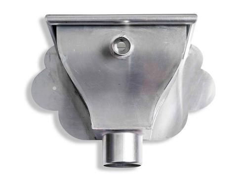 RHEINZINK Vergaarbak Oud Hollands walsblank 80mm, Doe-het-zelf en Verbouw, Buizen en Afvoer, Ophalen of Verzenden