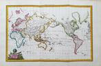 Wereldkaart, Kaart - Mercators projectie / wereldbol;, Boeken, Atlassen en Landkaarten, Nieuw