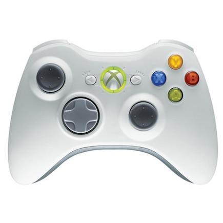 Microsoft Xbox 360 Controller Wireless Wit, Spelcomputers en Games, Spelcomputers | Xbox | Accessoires, Zo goed als nieuw, Ophalen of Verzenden