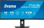 34 Iiyama ProLite XCB3497WQSNP-B1 Curved/WQHD/DP/2xHDMI, Ophalen of Verzenden, Nieuw