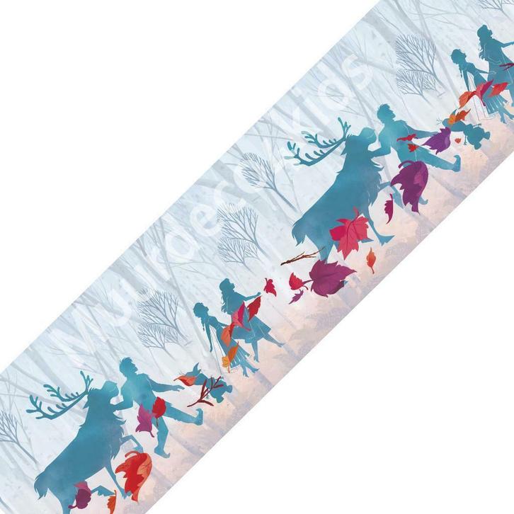 Disney Frozen 2 behangrand, Frozen behangranden, 500 x 14 cm, Kinderen en Baby's, Kinderkamer | Inrichting en Decoratie, Wanddecoratie