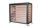 Airco omkasting - ombouw warmtepomp - 100x50cm - RVS - ho..., Ophalen of Verzenden, Nieuw