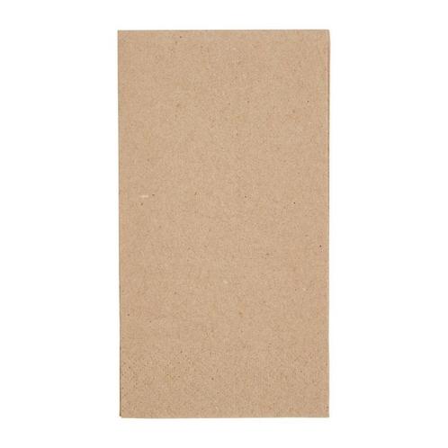 Servetten | 1/8 vouw | gerecycled kraftpapier | 33x33cm |..., Zakelijke goederen, Horeca | Keukenapparatuur, Verzenden